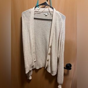 Women’s Button Up Sweater size L